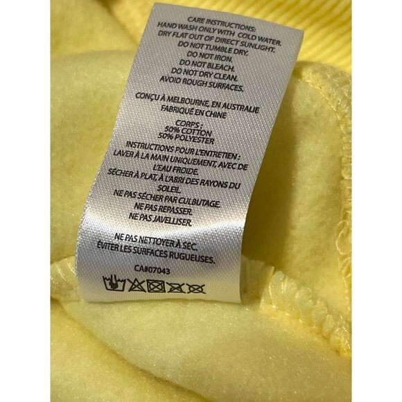 Wilo Wellness XS Sweatshirt & Shorts Activewear Set In Yellow & Light Blue - Picture 10 of 15